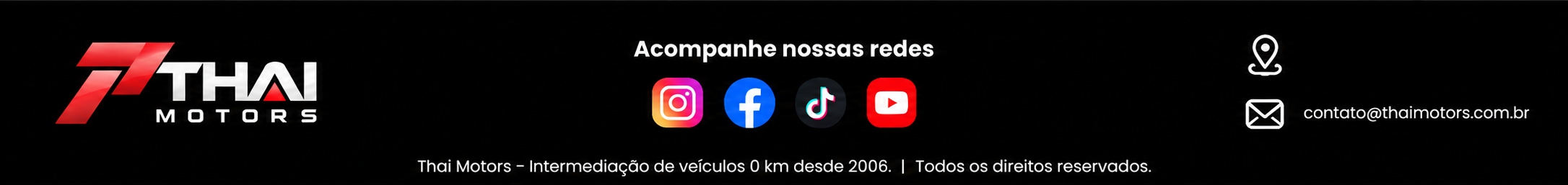 Thai Motors - contatos e redes sociais